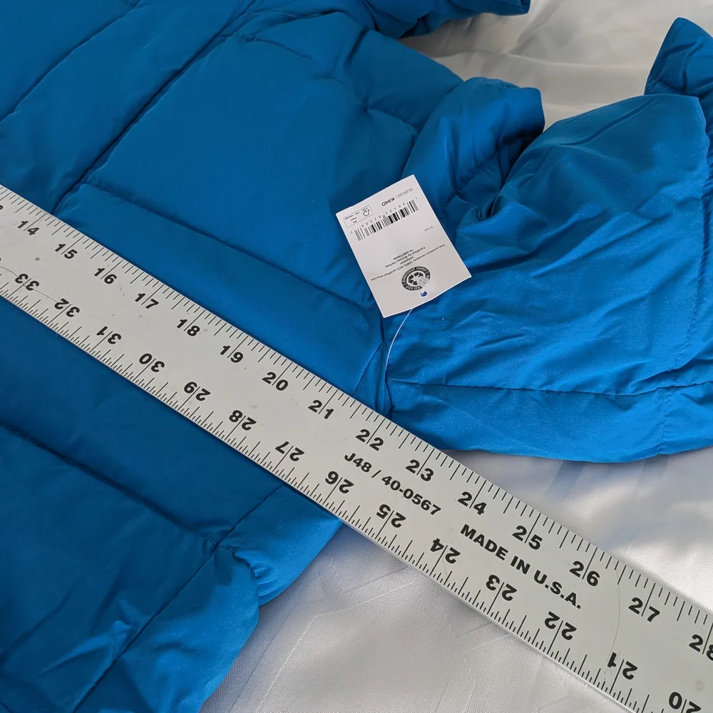 Amazon Essentials Men's Blue Puffer Jacket - Picture 3 of 7